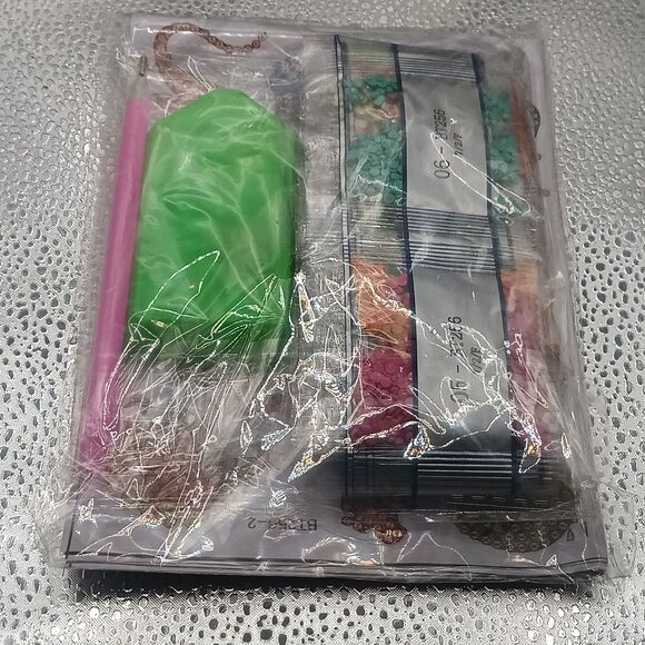 46pcs Kids Diamond Painting Stickers Set | Cartoon Dinosaur Craft Kit - Picture 4 of 4